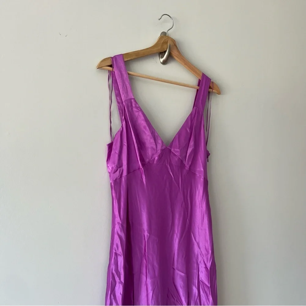 New Rails Jacinda Slip Dress in Violet Size Medium​​​​ - Picture 2 of 12
